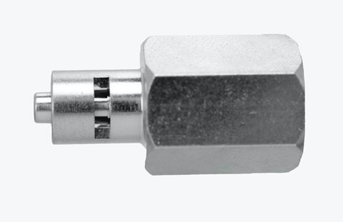 A1346 Male Luer Lock to 1/4" NPT female thread (5/8" hex)